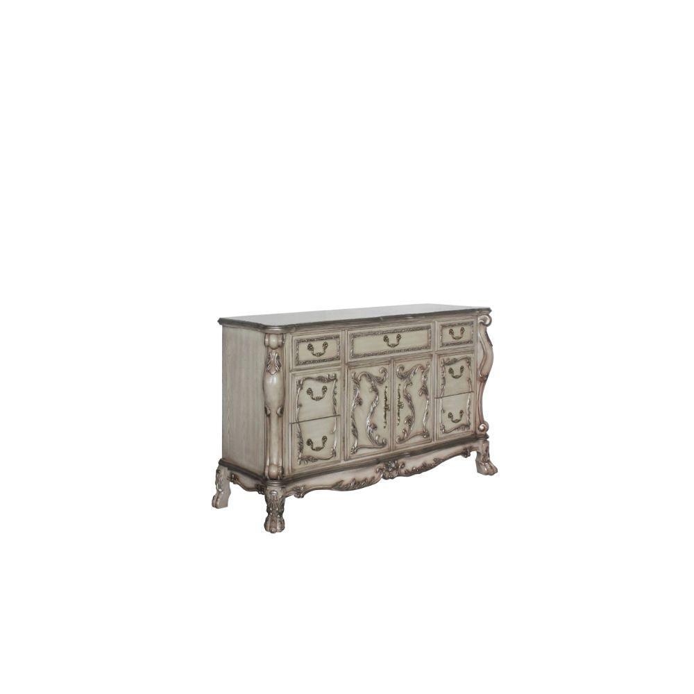 Dresden Dresser, Vintage Bone White