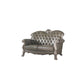 Dresden Loveseat w/ 3 Pillows, Vintage Bone White