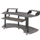 Eleazar Music Recording Studio Desk, Black Oak