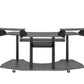 Eleazar Music Recording Studio Desk, Black Oak
