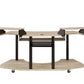 Eleazar Music Recording Studio Desk, Natural Oak