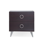 Elms Accent Table, Espresso Finish