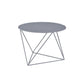 Epidia Accent Table, Gray