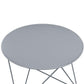 Epidia Accent Table, Gray