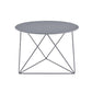 Epidia Accent Table, Gray