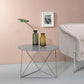 Epidia Accent Table, Gray