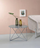 Epidia Accent Table, Gray