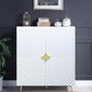 Gaines Accent Cabinet, White