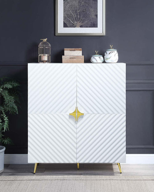 Gaines Accent Cabinet, White