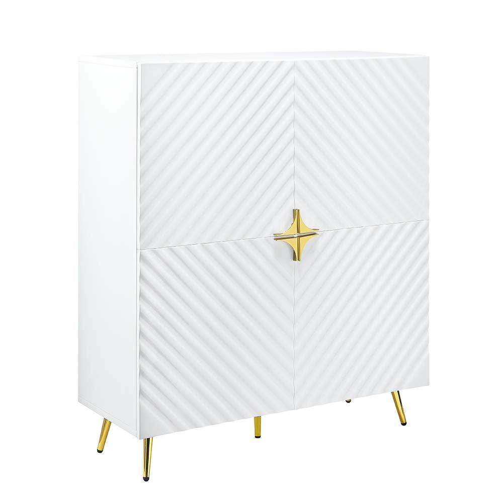Gaines Accent Cabinet, White