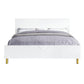 Gaines Eastern King Bed, White