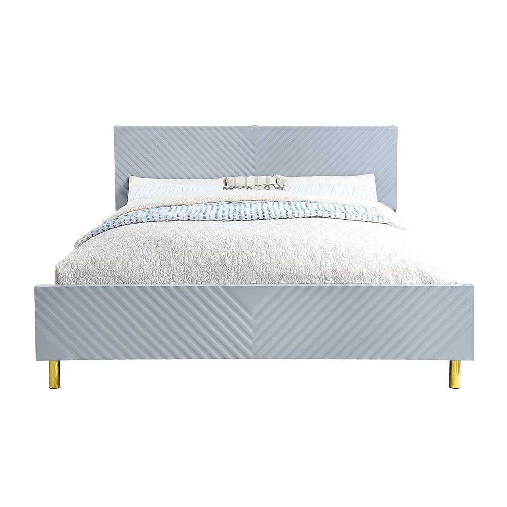 Gaines Queen Bed, Gray