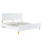 Gaines Queen Bed, White