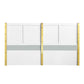 Gaines Queen Bed, White