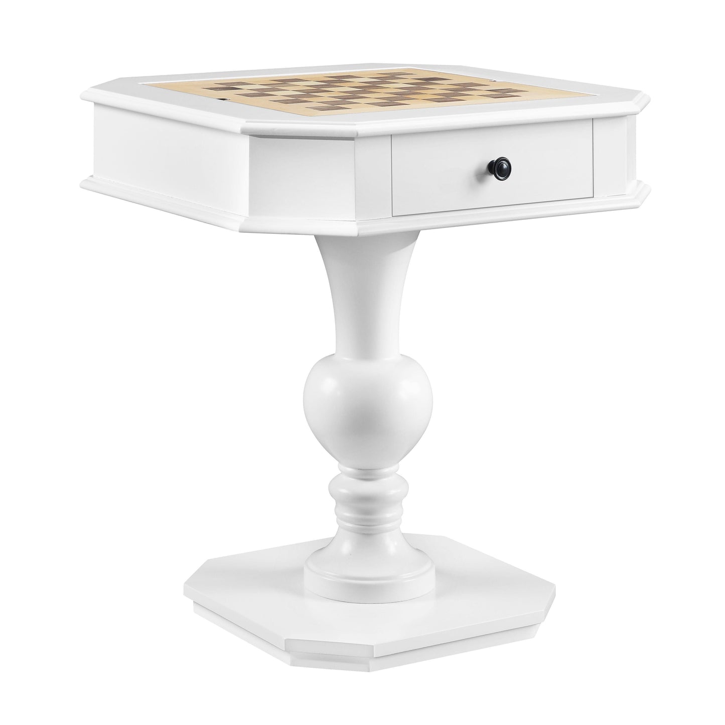Galini Game Table, White