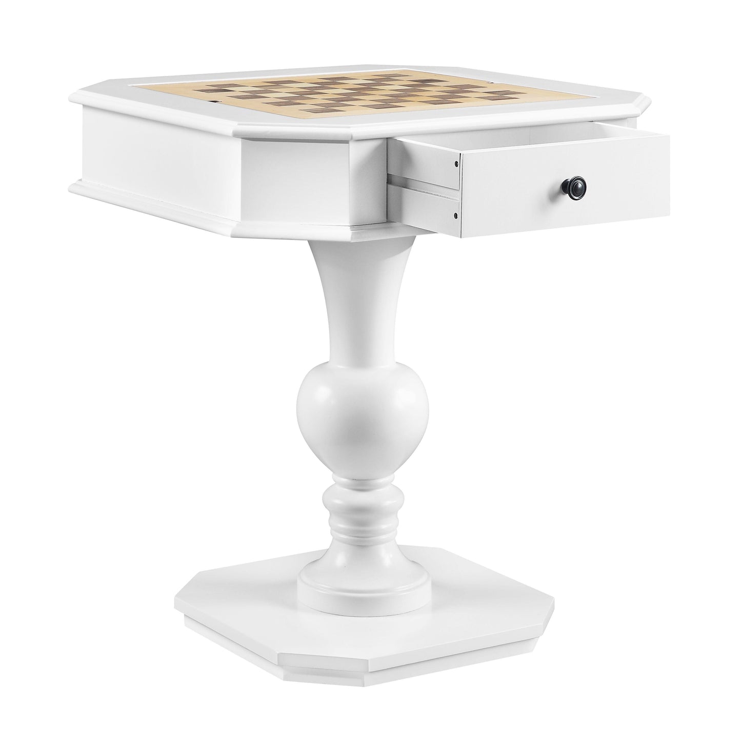 Galini Game Table, White