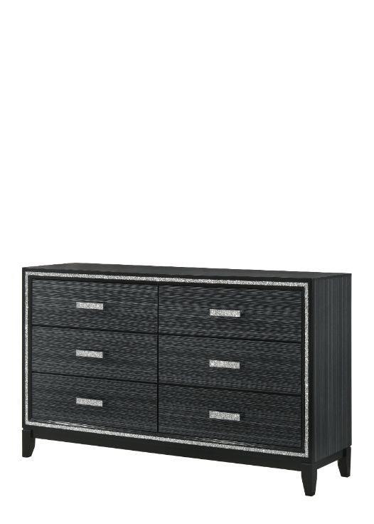 Haiden Dresser, Weathered Black Finish