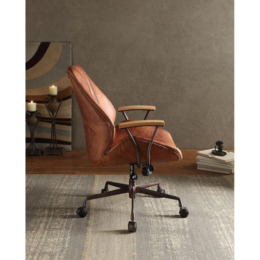 Hamilton Office Chair, Cocoa Top Grain Leather