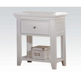 Lacey Nightstand 1 Drw, White