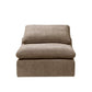 Naveen Modular - Armless Chair, Beige Linen