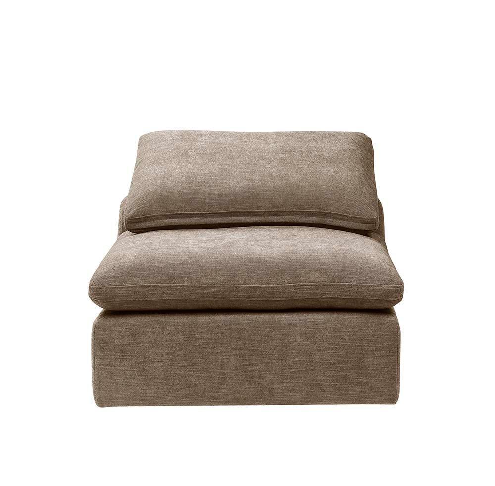 Naveen Modular - Armless Chair, Beige Linen
