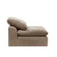 Naveen Modular - Armless Chair, Beige Linen