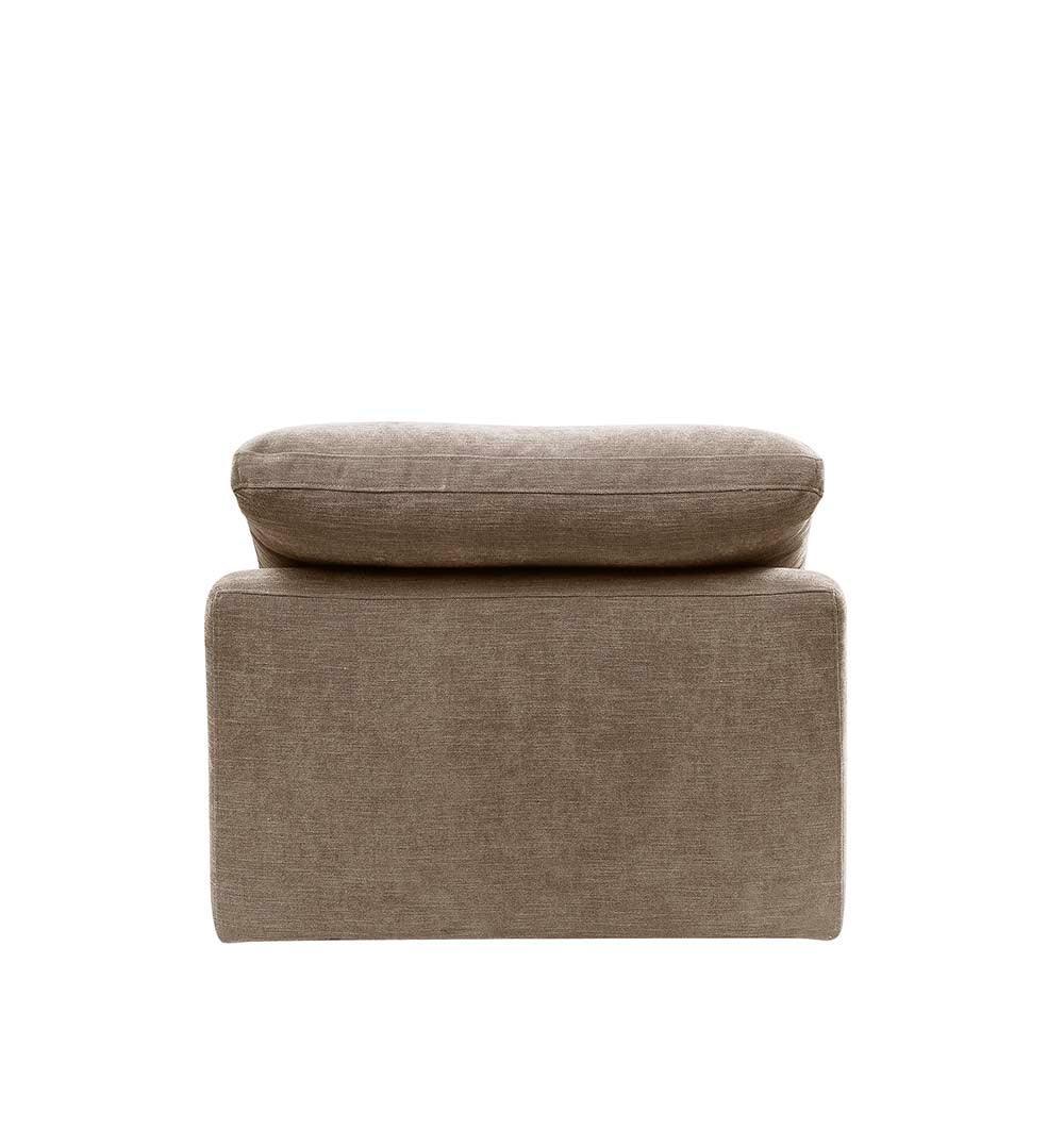 Naveen Modular - Armless Chair, Beige Linen