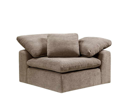 Naveen Modular - Wedge w/1 Pillow, Beige Linen