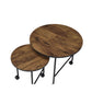Oblis 2Pc Nesting Table Set