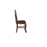 ACME Picardy Counter Height Chair (Set-2), Honey Oak & PU