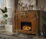 Picardy Fireplace, Honey Oak Finish