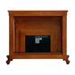 ACME Picardy Fireplace, Honey Oak Finish