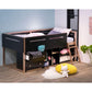 ACME Prescott Loft Bed, Black & Rose-Gold