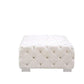 ACME Qokmis Sectional - Ottoman,  Beige Velvet