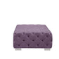 ACME Qokmis Sectional - Ottoman,  Purple Velvet