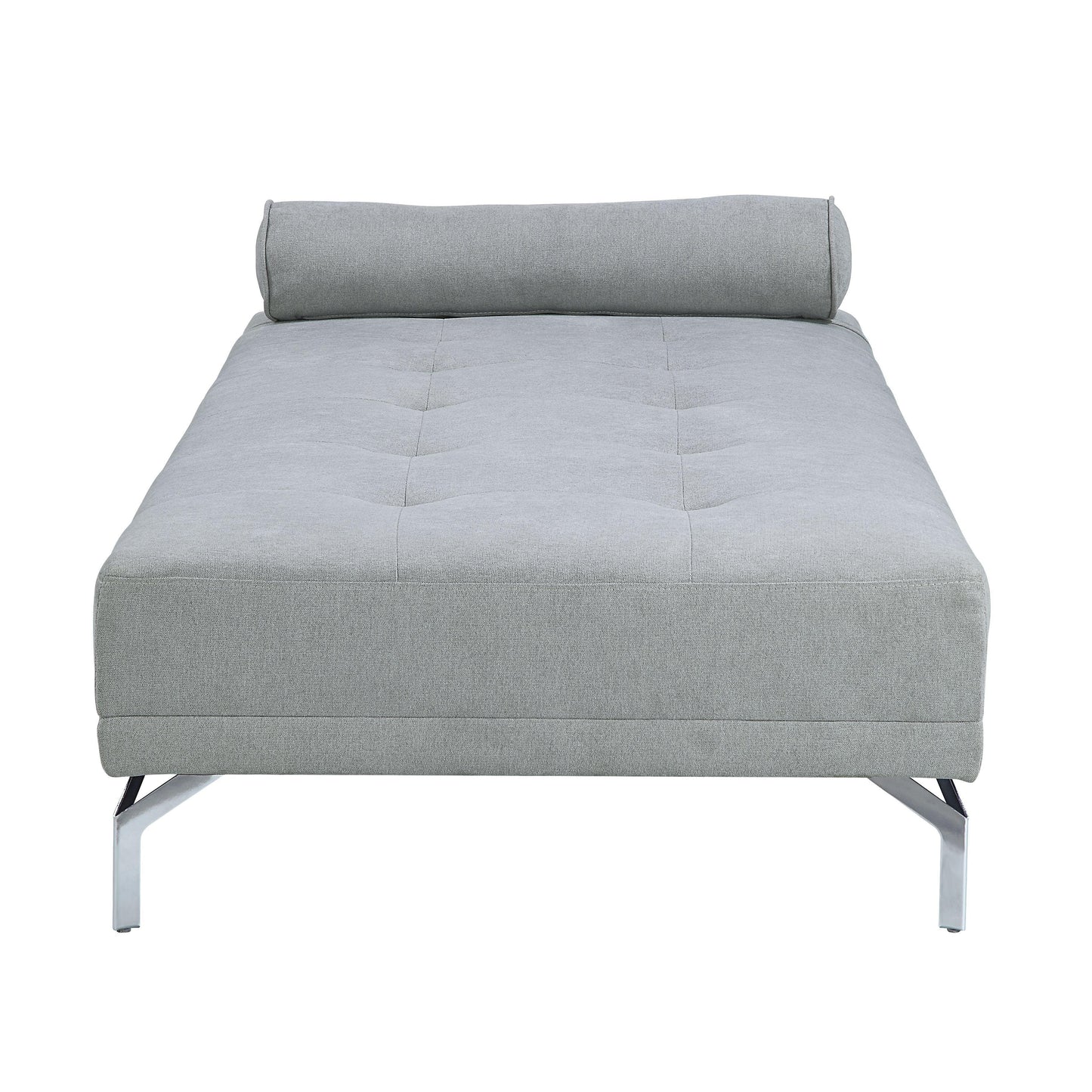 ACME Quenti Sofa Bed w/Pillow, Gray Melange Velvet