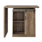 ACME Quillon Bar Table, Rustic Oak Finish