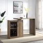 ACME Quillon Bar Table, Rustic Oak Finish