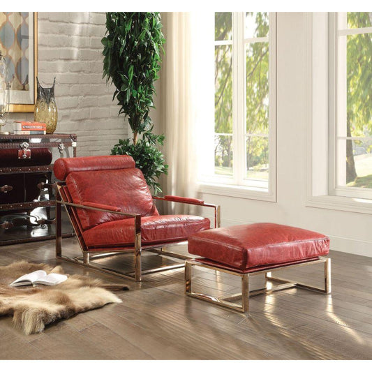 Quinto Top Grain Accent Chair