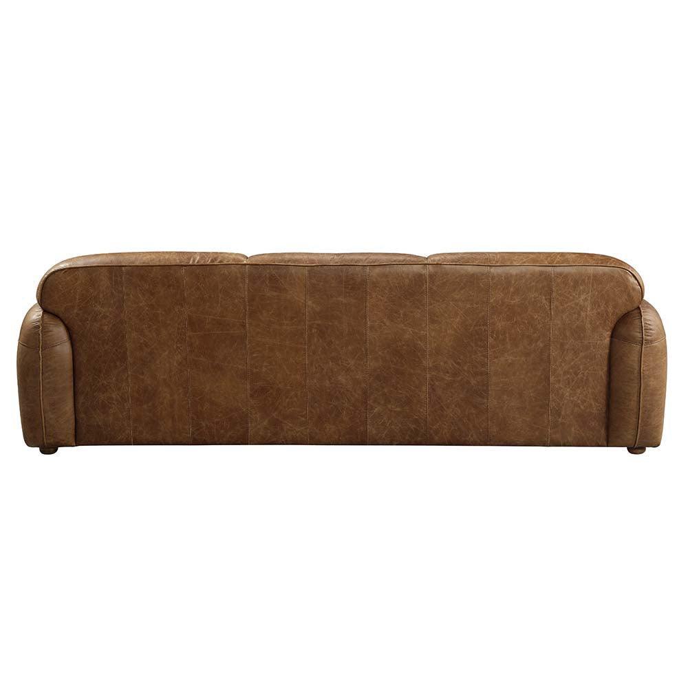 ACME Rafer Sofa, Cocoa Top Grain Leather