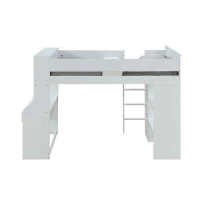 ACME Ragna Loft Bed, White  38060 Twin