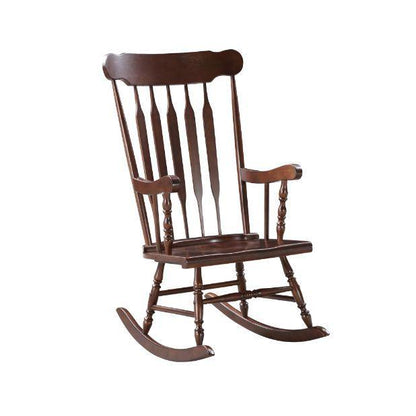 ACME Raina Rocking Chair, Cappuccino Finish