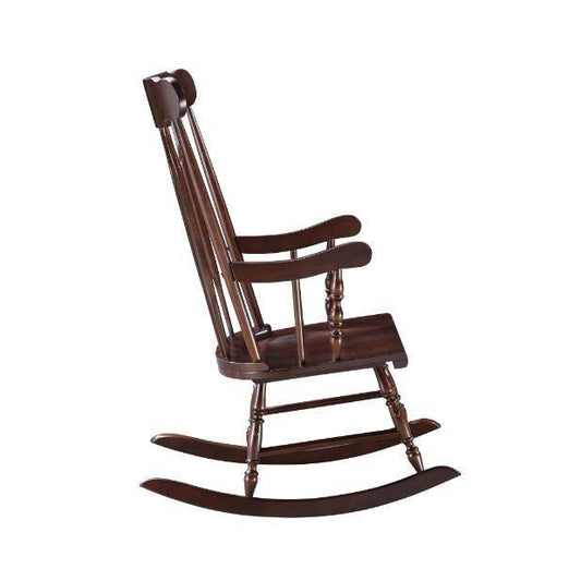 ACME Raina Rocking Chair, Cappuccino Finish