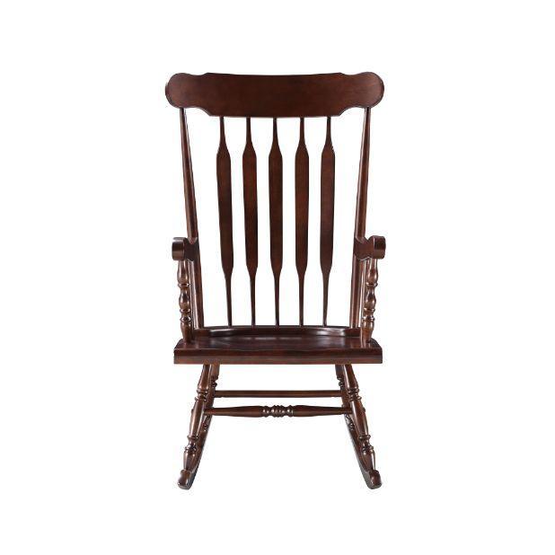 ACME Raina Rocking Chair, Cappuccino Finish