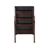 ACME Raina Rocking Chair, Dark Brown PU & Espresso Finish