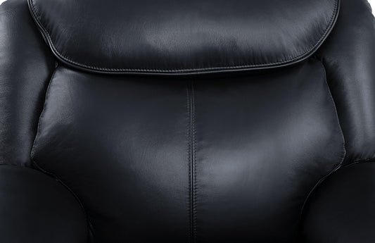 ACME Ralorel Motion Sofa, Black Top Grain Leather