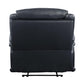 ACME Ralorel Recliner, Black Top Grain Leather