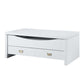 ACME Ramiel Coffee Table w/Lift Top, High Gloss White Finish