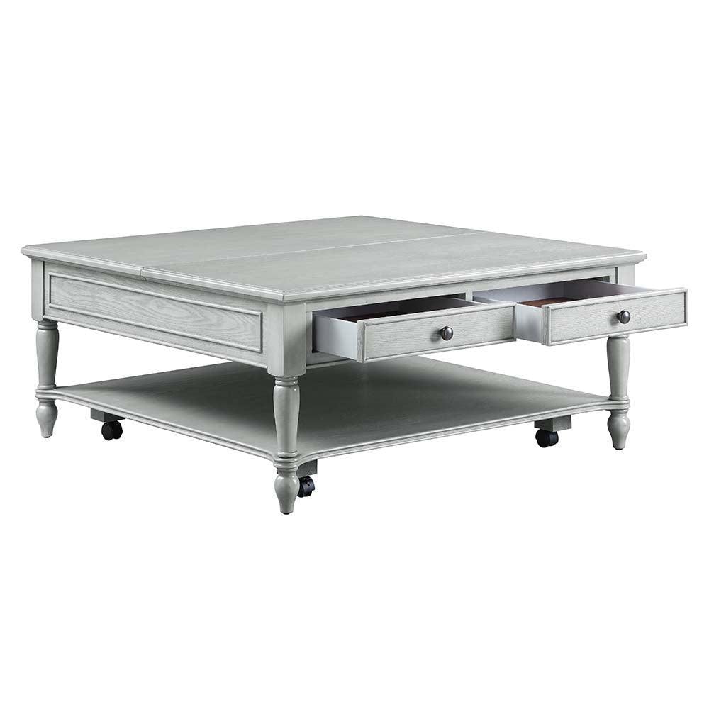 ACME Ramiro Coffee Table w/Lift Top, Rustic Gray Finish