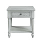 ACME Ramiro End Table, Rustic Gray Finish